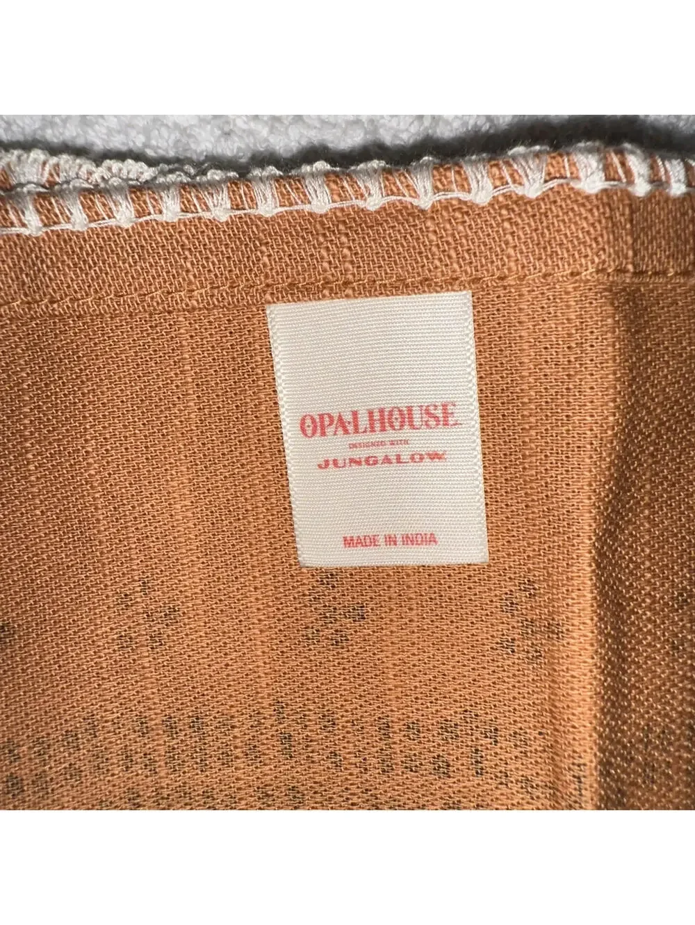 Opalhouse 4pk Shell Stitch Napkins - 100% Cotton designed with Jungalow - Amber